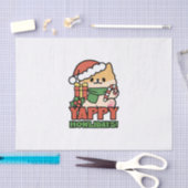 Yappy Howholidays - Schattigee Cartoon voor kersth Tissuepapier (Craft)