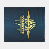 Yaqui 2 fleece deken (Voorkant (Horizontaal))