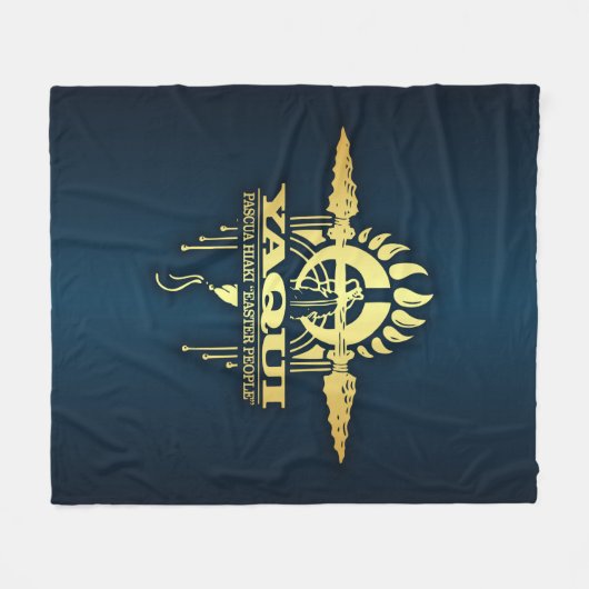 Yaqui 2 fleece deken (Voorkant (Horizontaal))