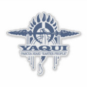 Yaqui 2 sticker (Voorkant)