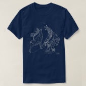 Yaqui Deer Dance T-shirt (Design voorkant)