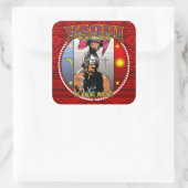 Yaqui deerdancer Yoeme sticker grote sticker (Tas)