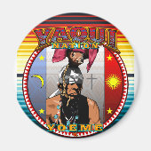 Yaqui Herten Danser magneet 3 (Voorkant)