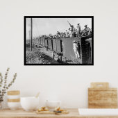 Yaqui Indian Fighters RR Train 1892 Poster (Keuken)