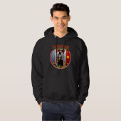 yaqui natie hert danser hoody (Voorkant volledig)