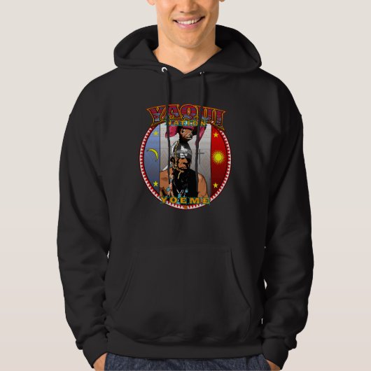 yaqui natie hert danser hoody (Voorkant)