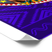 yaqui natie yoeme poster hert dancer (Hoek)