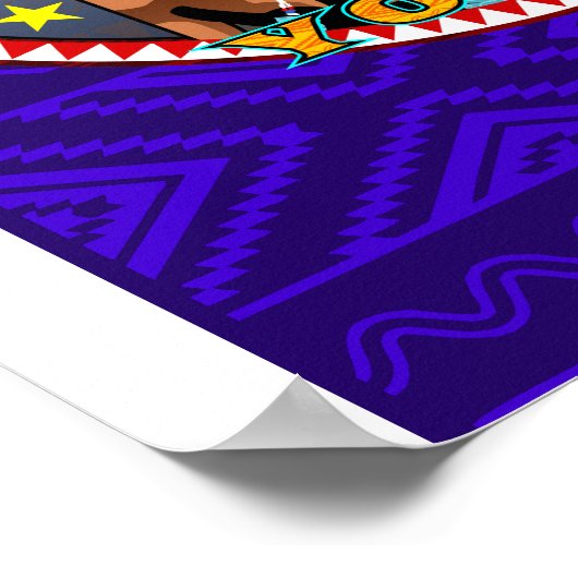 yaqui natie yoeme poster hert dancer (Hoek)