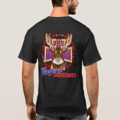 Yaqui Nation Deer Cross t-shirt design (Achterkant)