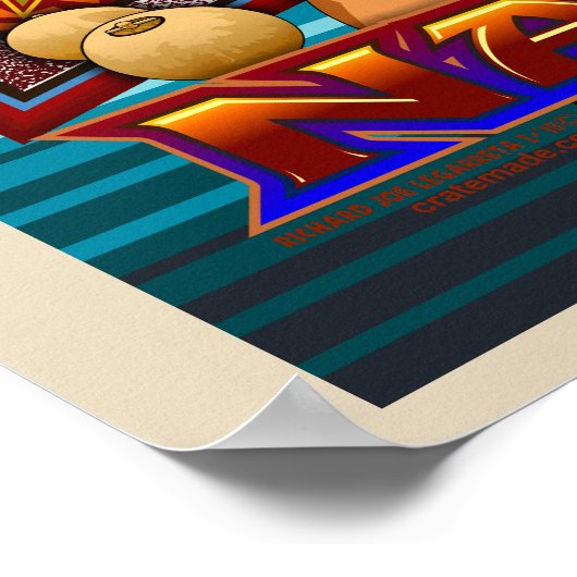 Yaqui Nation Deer Dancer art poster (Hoek)