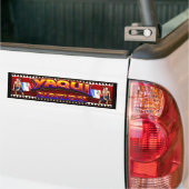 Yaqui Nation Deer Dancer BumperSticker Design (Op Truck)