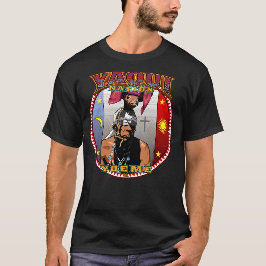 Yaqui Nation Deer Dancer t-shirt design (Voorkant)
