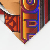 Yaqui Nation Flag Deer Dancer-ontwerp Fleece Deken (Hoek)