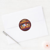 Yaqui Nation Flag Hertendanser ontwerp sticker (Envelop)