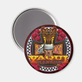 Yaqui Nation Herten Danser Magnet 2 (Voorkant / Achterkant)