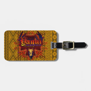 Yaqui Nation Herten Schedel Design Bagagelabel