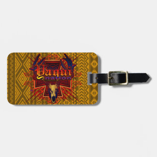 Yaqui Nation Herten Schedel Design Bagagelabel