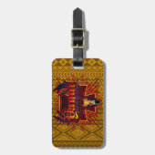Yaqui Nation Herten Schedel Design Bagagelabel (Voorkant verticaal)