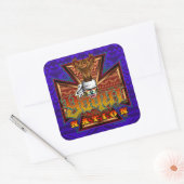 Yaqui Nation Hertendanser ontwerp #3 Sticker (Envelop)