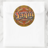 Yaqui Nation sticker design goud (Tas)