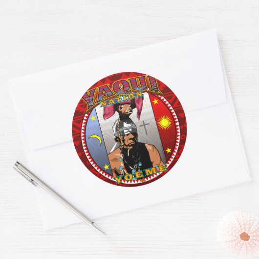 Yaqui Nation Yoeme Hertendanser sticker (Envelop)