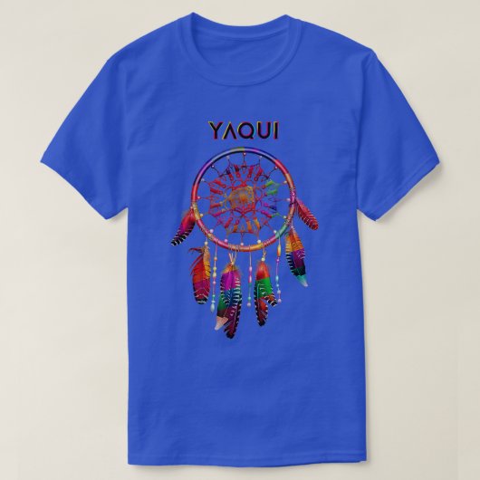 Yaqui Native Mexican Indian Colorful Dreamweaver T-shirt (Design voorkant)