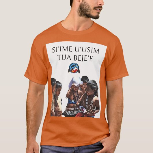 Yaqui Oranje Shirt (Voorkant)
