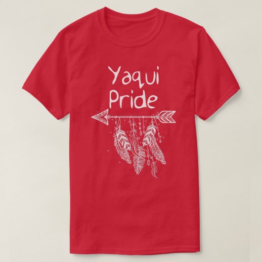 Yaqui Pride Native American Pride Proud Mannen T-shirt (Design voorkant)
