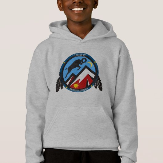 Yaqui SoCal Kinder Hoodie (Voorkant)