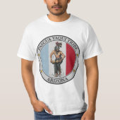 Yaqui Tribal Flag T-shirt (Voorkant)