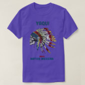 Yaqui Tribe Native Mexican Indian Proud RetroSkull T-shirt (Design voorkant)