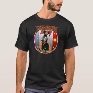 Yaqui Yeome Deer Dancer-ontwerp T-shirt