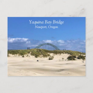 Yaquina Bay Bridge, Newport, Oregon Briefkaart