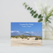 Yaquina Bay Bridge, Newport, Oregon Briefkaart (Staand voorkant)