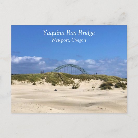 Yaquina Bay Bridge, Newport, Oregon Briefkaart (Voorkant)