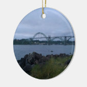 Yaquina Bay Bridge, Newport, Oregon Keramisch Ornament (Links)