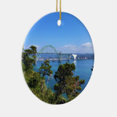 Yaquina Bay Bridge, Newport, Oregon Keramisch Ornament (Rechts)