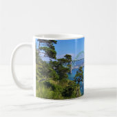 Yaquina Bay Bridge, Newport, Oregon Koffiemok (Links)