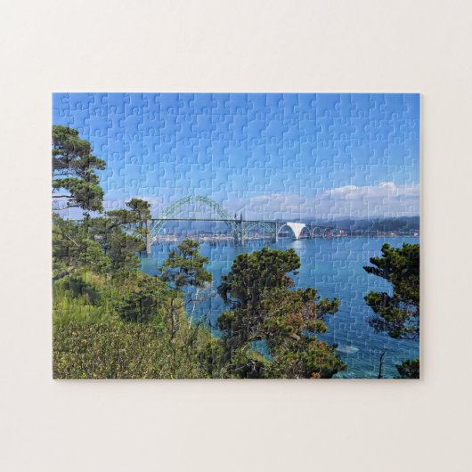 Yaquina Bay Bridge, Newport, Oregon Legpuzzel (Horizontaal)