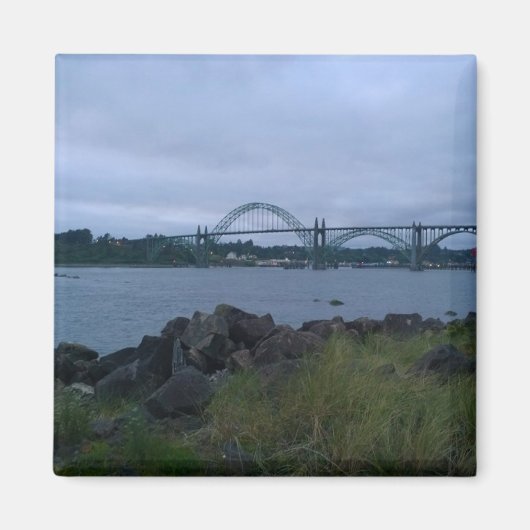 Yaquina Bay Bridge, Newport, Oregon Magneet (Voorkant)