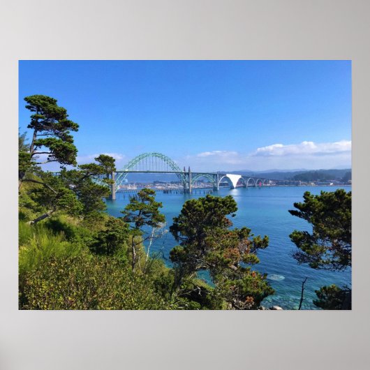 Yaquina Bay Bridge, Newport, Oregon Poster (Voorkant)