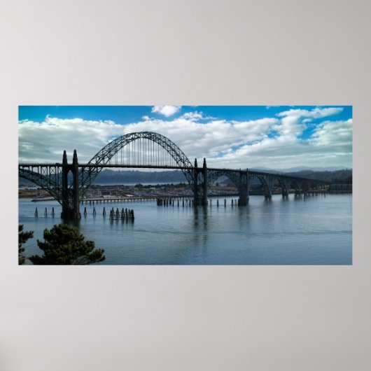 Yaquina Bay Bridge - Newport Oregon Poster (Voorkant)