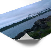 Yaquina Bay Bridge, Newport, Oregon Poster (Hoek)