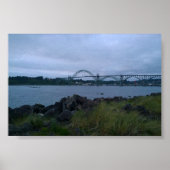 Yaquina Bay Bridge, Newport, Oregon Poster (Voorkant)
