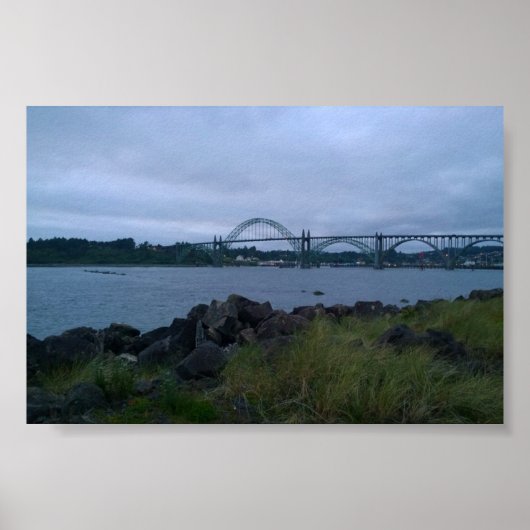 Yaquina Bay Bridge, Newport, Oregon Poster (Voorkant)