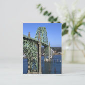 Yaquina Bay Bridge over de Yaquina Bay Briefkaart (Staand voorkant)