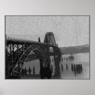 Yaquina Bay Bridge Poster