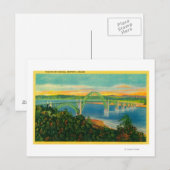 Yaquina Bay BridgeNewport, OF Briefkaart (Voorkant / Achterkant)