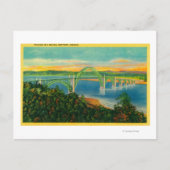 Yaquina Bay BridgeNewport, OF Briefkaart (Voorkant)