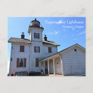 Yaquina Bay Lighthouse, Newport, Oregon Briefkaart